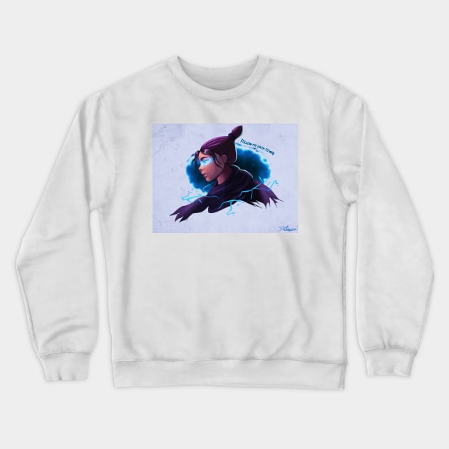 Wraith Crewneck Sweatshirt by Dhaxina